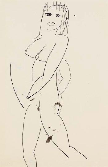 Ernst Ludwig Kirchner - Weiblicher Akt