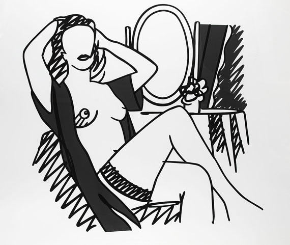 Tom Wesselmann - Nude and Mirror