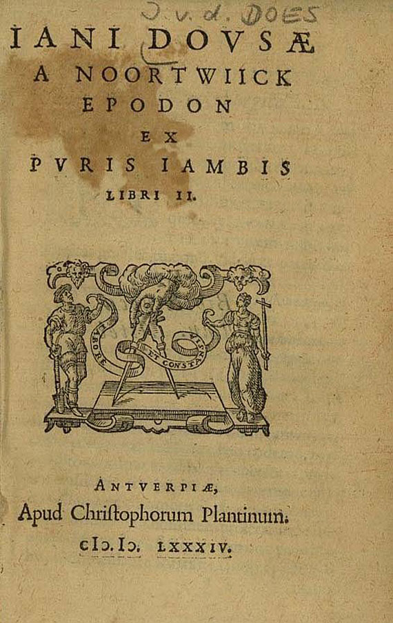 Janus Dousa - Epodon. 1584 (47)