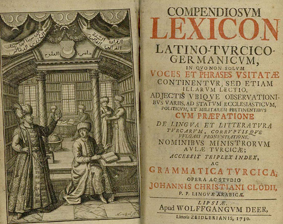 Johann Christian Clodius - Compendiosum Lexicon, 1730. [140]