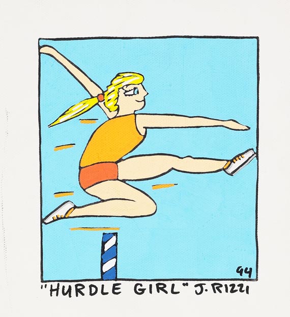 James Rizzi - Hurdle Girl