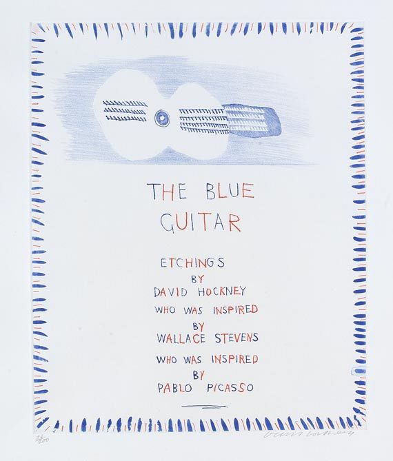 David Hockney - The blue Guitar - Altre immagini