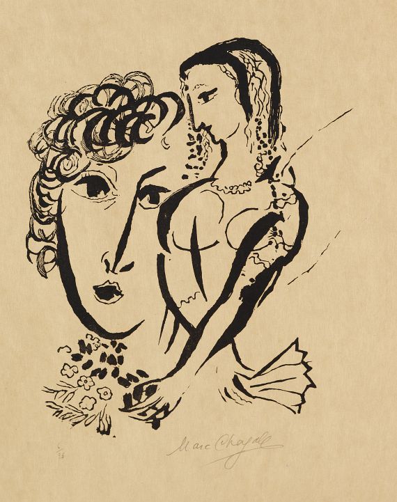 Marc Chagall - Aus: Poèmes