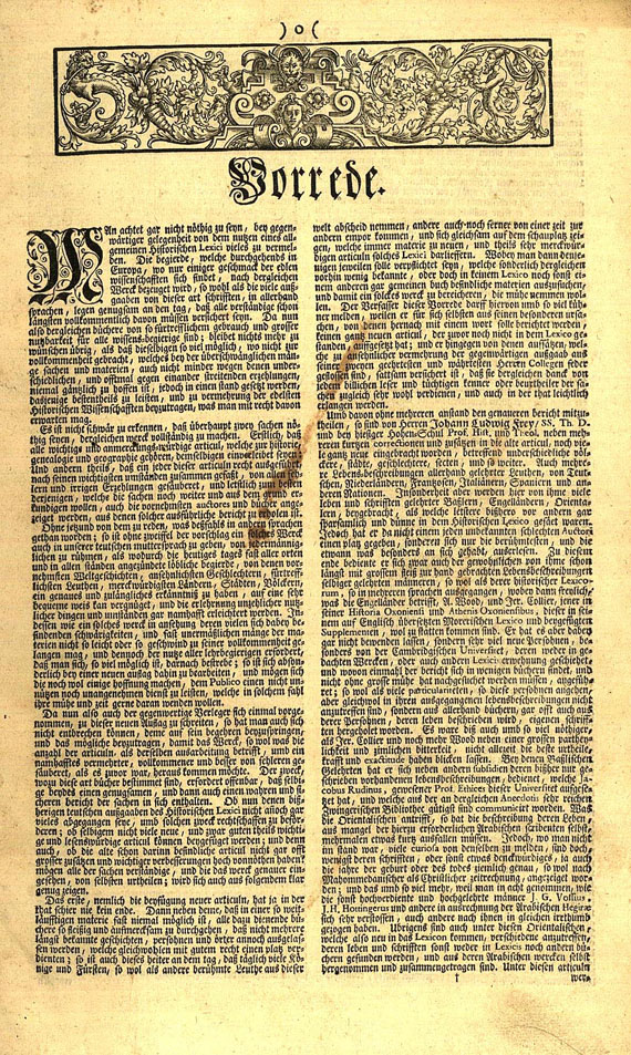 Jakob Christoph Iselin - Historisch-Geographisches Lexikon. 4 Bde. 1728-29.