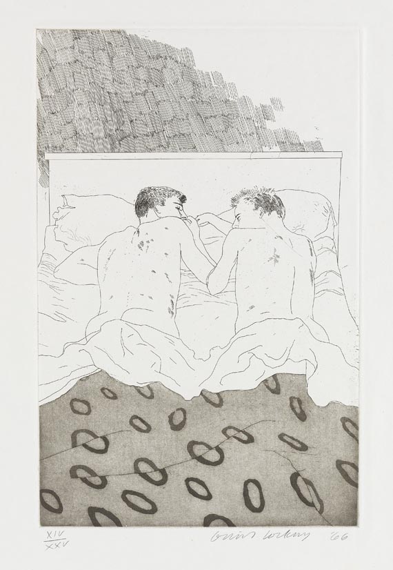 David Hockney - Fourteen poems by C. P. Cavafy. Chosen and illustrated with twelve etchings by David Hockney - Altre immagini