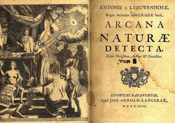 Antony van Leeuwenhoek - Arcana naturae detecta, 1722