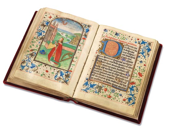  Manuskripte - Stundenbuch auf Pergament. Um 1500. - Altre immagini