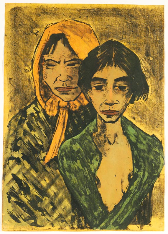 Otto Mueller - Zwei Zigeunerinnen (Zigeunermutter mit Tochter) - Altre immagini