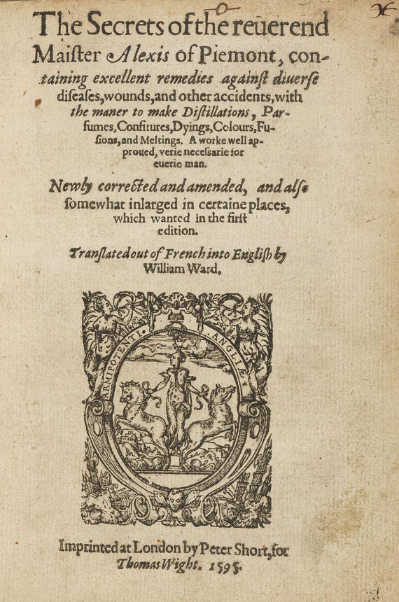 Girolamo Ruscelli - The secrets. 1595