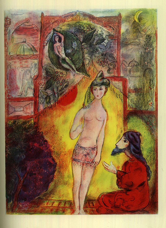 Marc Chagall - Lithograph. 1960
