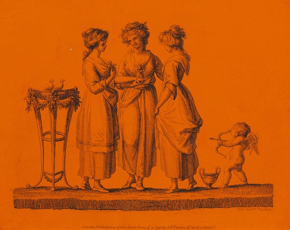 Peltro William Tomkins - Book of etchings. 1790 - Altre immagini