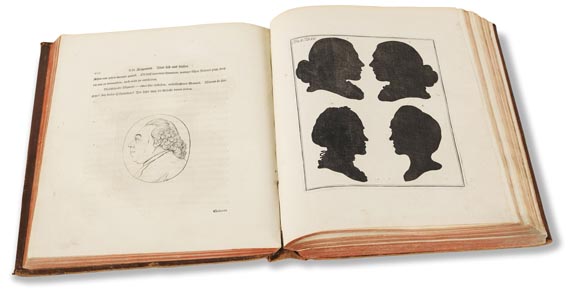Johann Caspar Lavater - Physiognomische Fragmente. 4 Bde. 1775. - Altre immagini