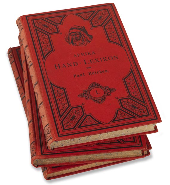 Paul Heichen - Afrika-Handlexikon 3 Bde. 1885 - Legatura