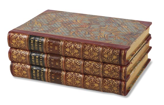 Claude Lorrain - Liber veritatis. 1777-1819. 3 Bde. - Legatura