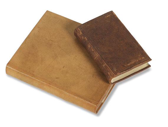   - Amerikanischer Unabhängigkeitskrieg. 2 Manuskripte eines dt. Soldaten. 1777-93. - Legatura