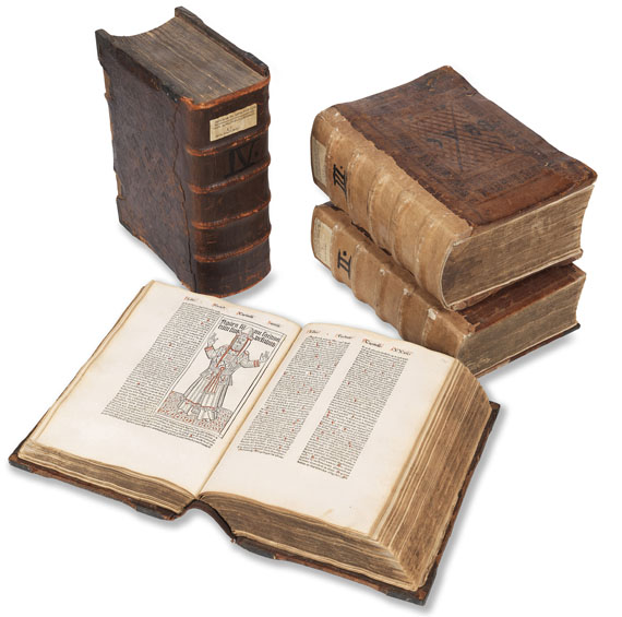  Nicolaus de Lyra - Postilla super totam Bibliam. 4 Bde. Um 1485.  MK 13 - Altre immagini