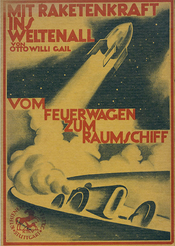 Oberth, H. - Konvolut Raumfahrt. 3 Tle, 1928- 30.