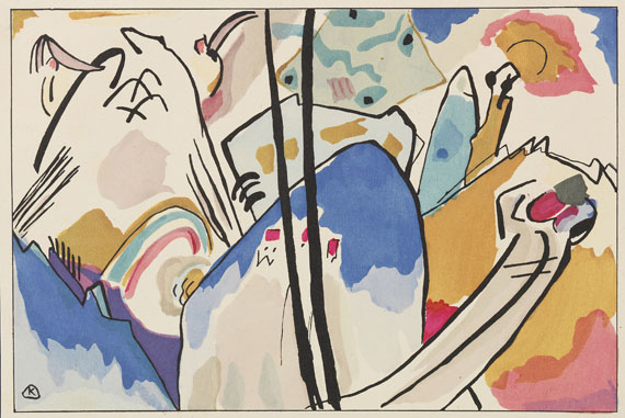Wassily Kandinsky - Der Blaue Reiter. EA 1912.. - Altre immagini