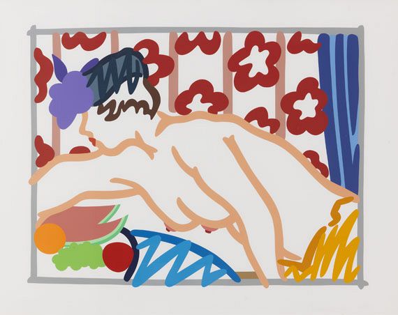 Wesselmann - Judy reaching over table