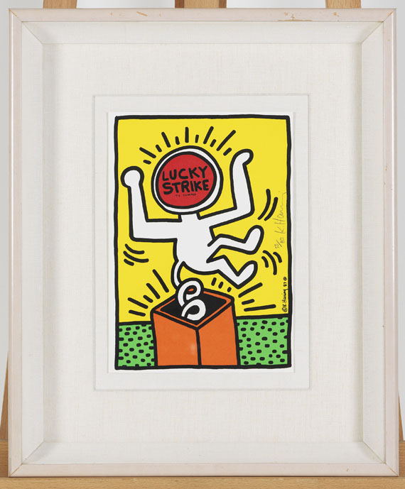 Keith Haring - Lucky Strike - Cornice