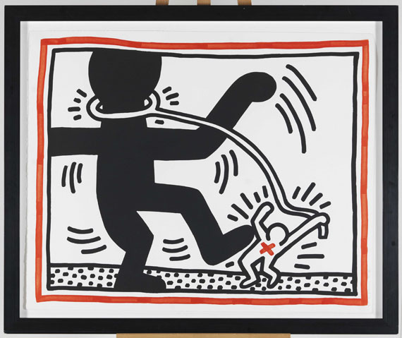 Keith Haring - Untitled 2 - Cornice