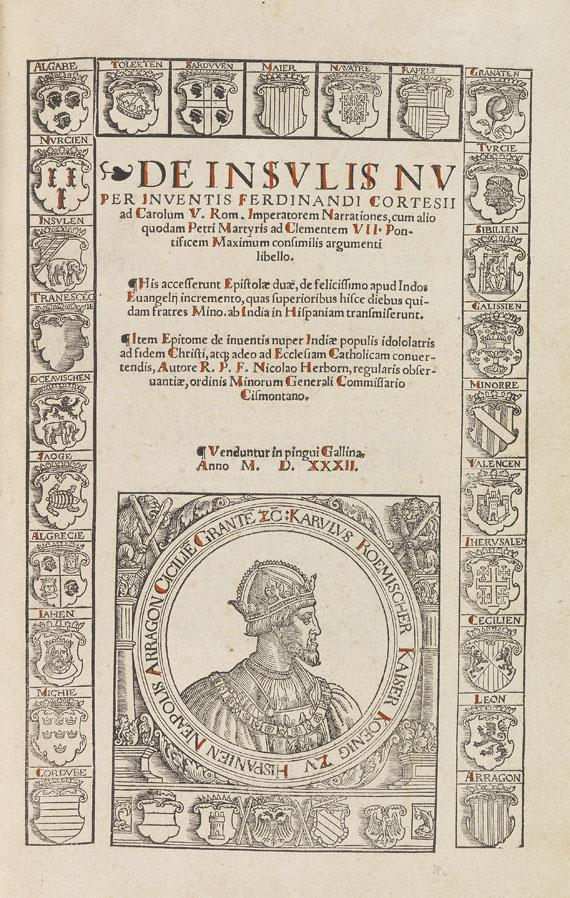 Hernan Cortes - De insulis nuper inventis. 1532 - Altre immagini