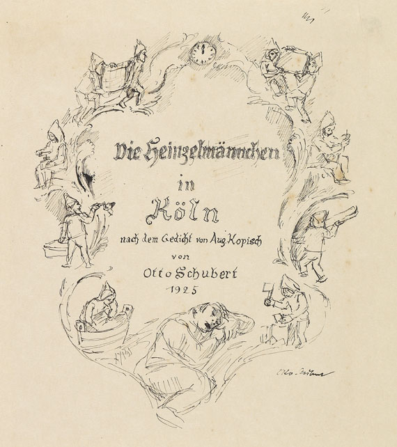 Otto Schubert - Die Heinzelmännchen in Köln. 1925 - Altre immagini
