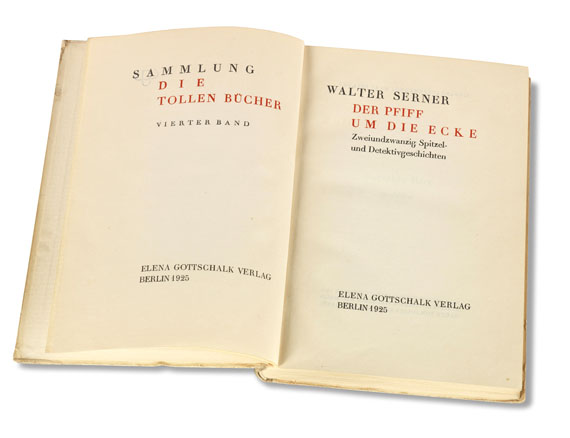 Walter Serner - Der Pfiff um die Ecke. 1925 - Altre immagini