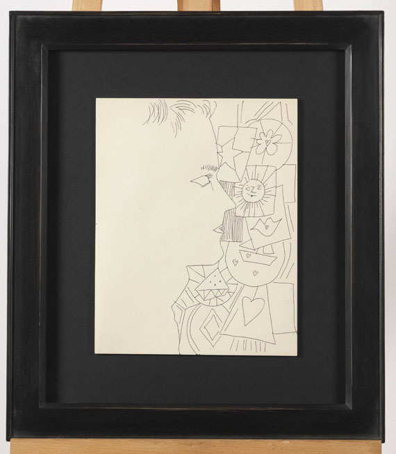 Andy Warhol - Male Figure - Cornice