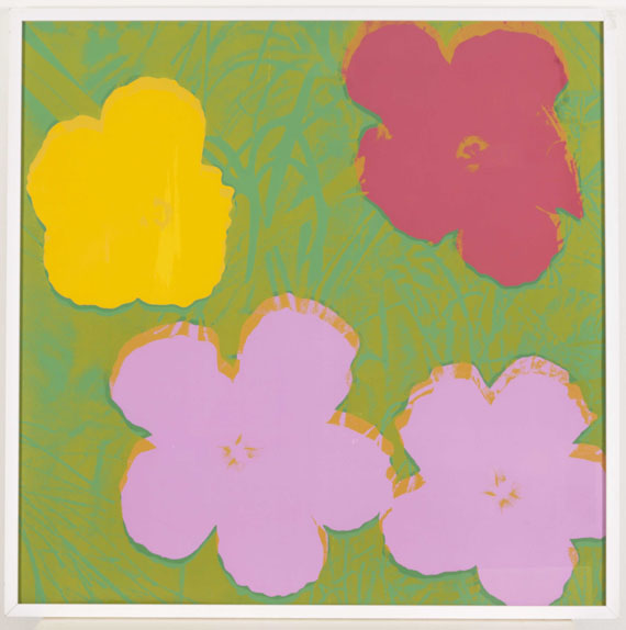 Andy Warhol - Flowers - Cornice