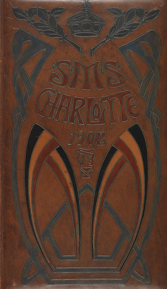 Reisefotografie - Fotoalbum SMS Charlotte. 1902-03.