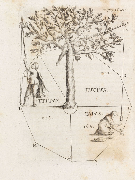 Giulio Cesare Ruginelli - Baum-Recht. 1719. - Altre immagini