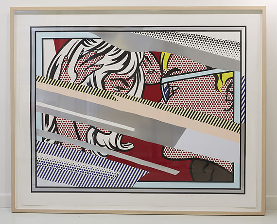 Roy Lichtenstein - Reflections on Conversation - Cornice