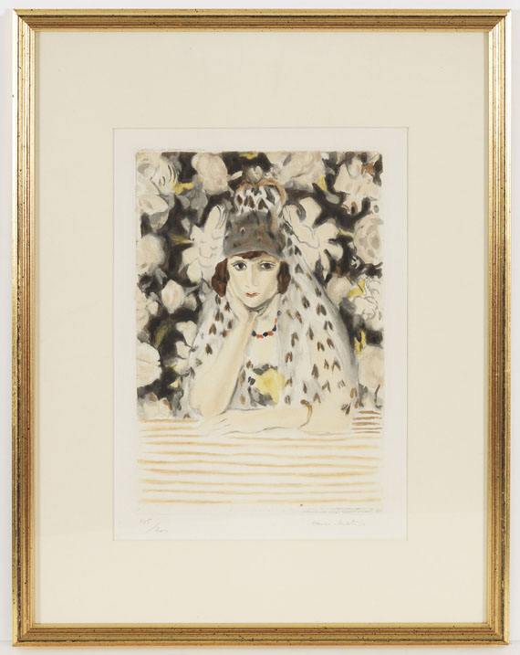 Henri Matisse - Espagnole à la mantille - Cornice