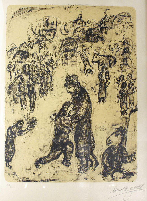 Marc Chagall - La retour d