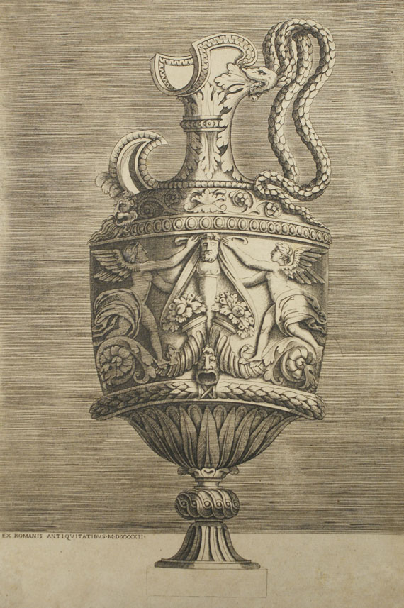  Antike - 78 Bll. Antike (Vasen, Masken, Portale, Statuen). - Altre immagini