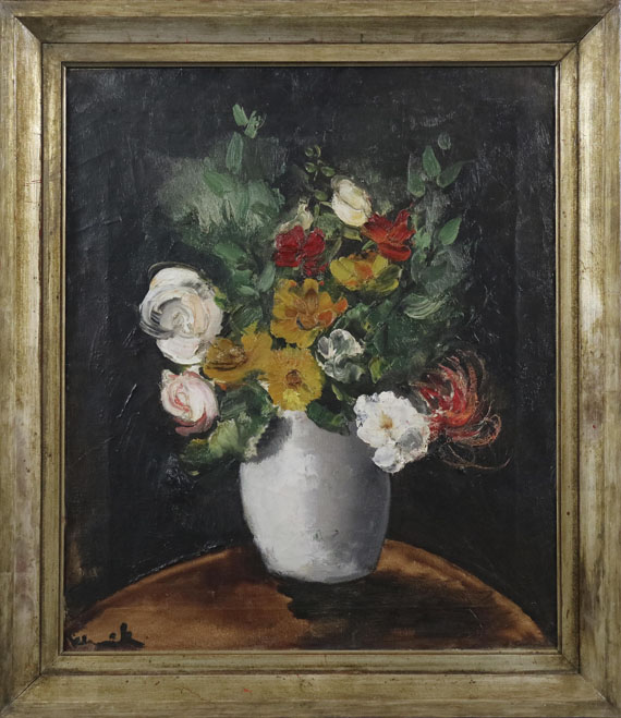Maurice de Vlaminck - Vase de Fleurs - Cornice