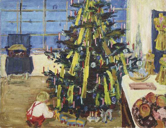Arnold Balwé - Weihnachten im Atelier - Cornice