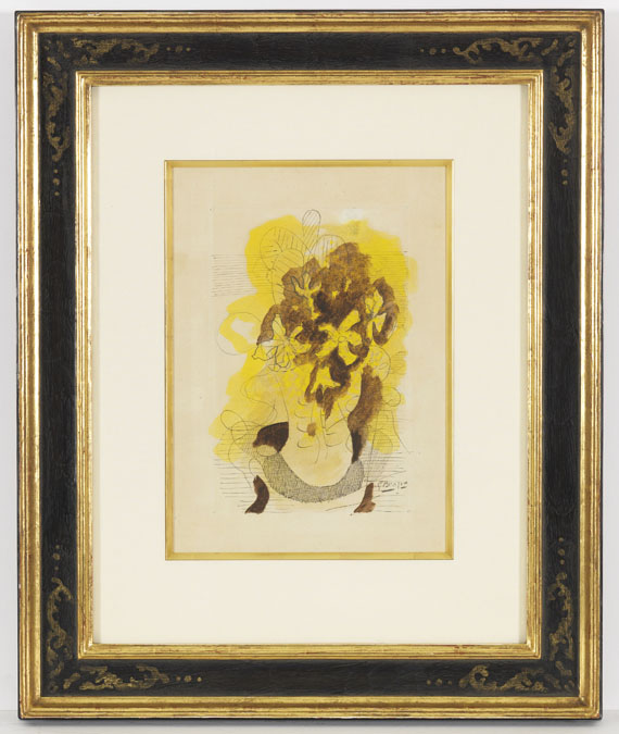 Georges Braque - Nature morte aux fleurs - Cornice