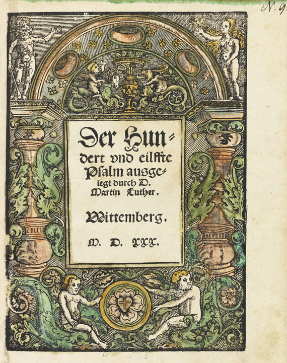 Martin Luther - Der hundert und eilffte Psalm.