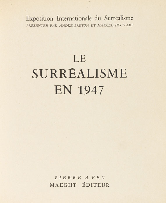 André Breton - Le surrealisme en 1947. - Altre immagini