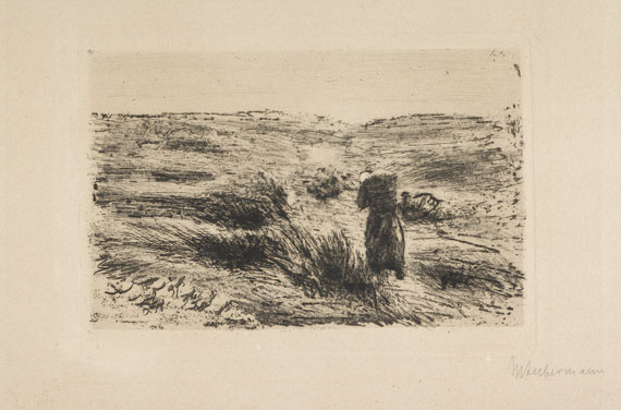 Max Liebermann - 10 Bll. Landschaften / Figürliches - Altre immagini