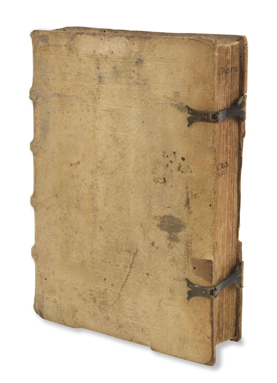 Ambrosius Theodosius Macrobius - In somnium, 1526.  - Vorgeb.: Tacitus, Historia Augusta actionum. 1519. - Altre immagini