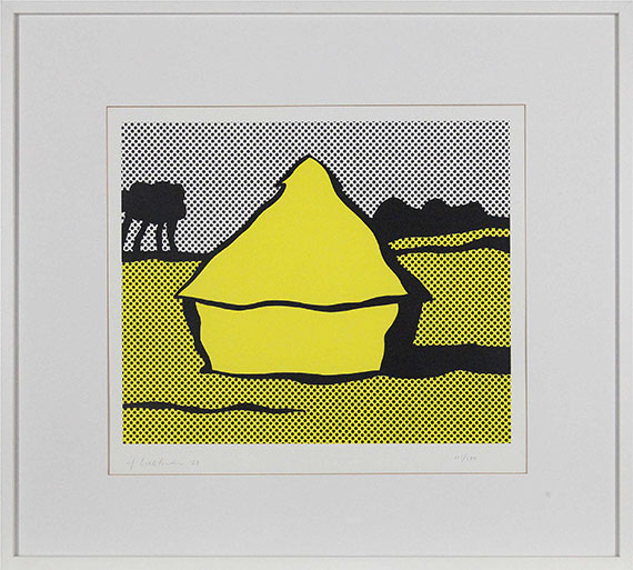 Roy Lichtenstein - Yellow Haystack - Cornice