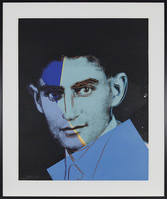 Andy Warhol - Franz Kafka (Ten Portraits of Jews of the Twentieth Century) - Cornice