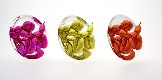 Jeff Koons - Balloon Dogs - Yellow, Magenta, Orange - Altre immagini