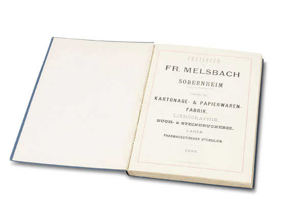 Fr. Melsbach - Preisbuch von Fr. Melsbach - Altre immagini