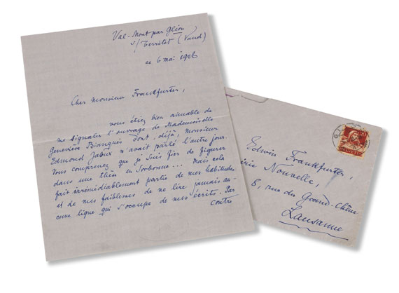 Rainer Maria Rilke - Eigenhändiger Brief an Edwin Frankfurter - Altre immagini