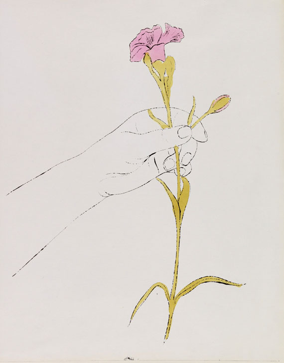 Andy Warhol - Hand and Flowers - Altre immagini