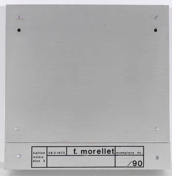 François Morellet - 3 Trames de grillage 0° 30° 60° - Retro